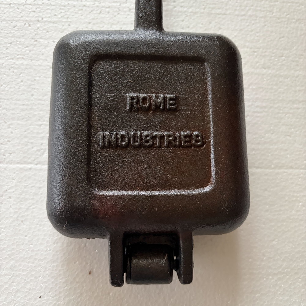 Rome Black Cast Iron Sandwich Maker